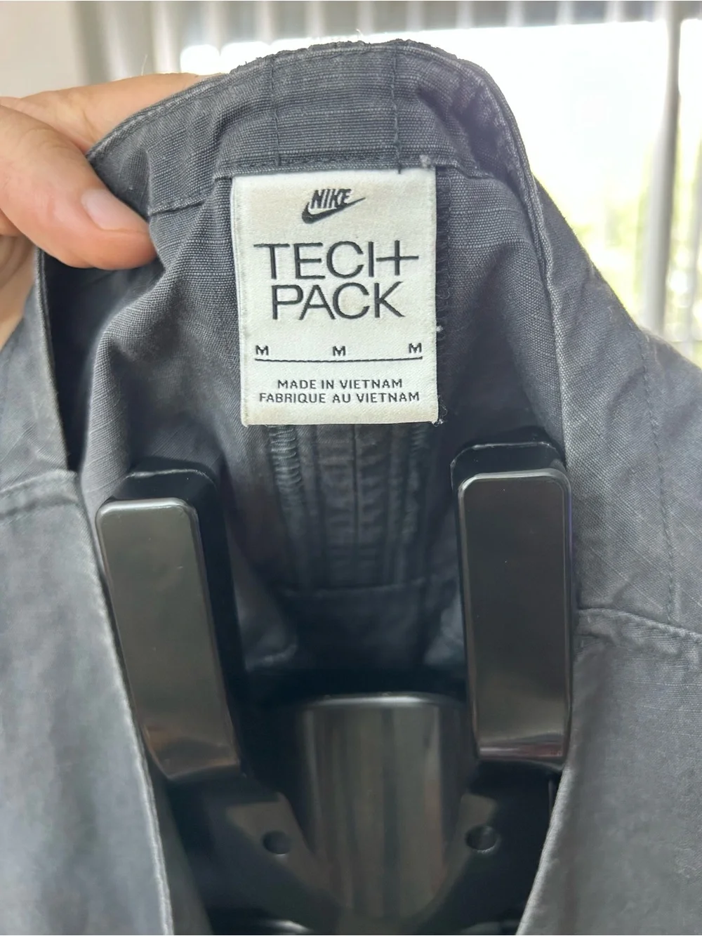Nike Two-Tone Black Utility Zip Vest